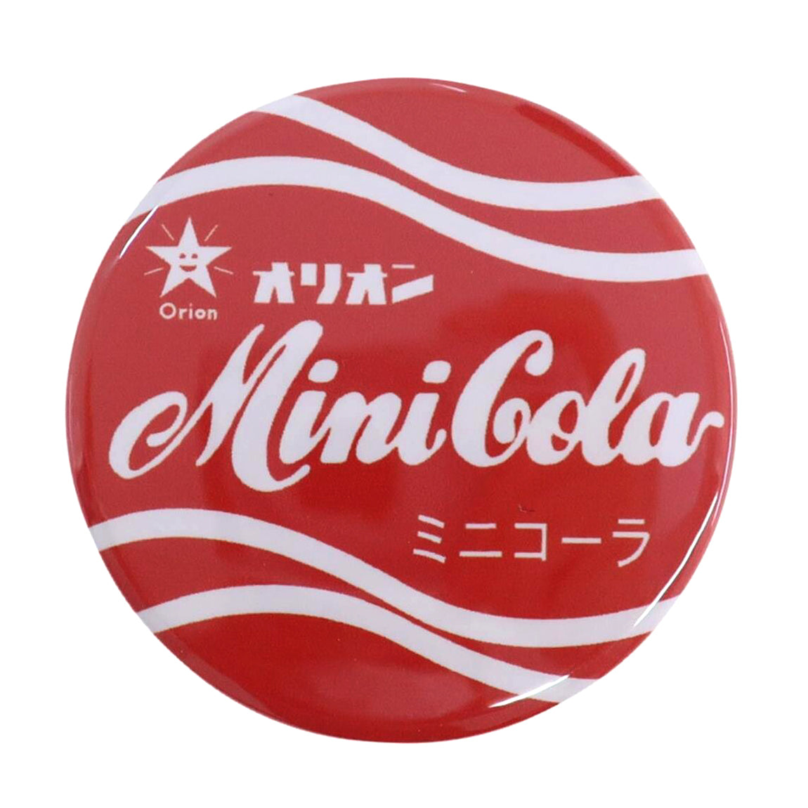 Can Badge Showa Retro