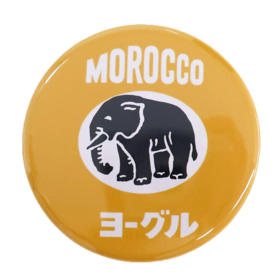 Can Badge Showa Retro