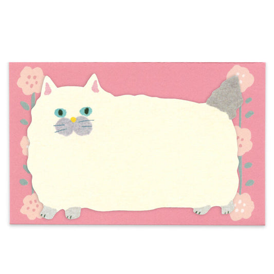 Mini Message Card Fluff Moo Moo