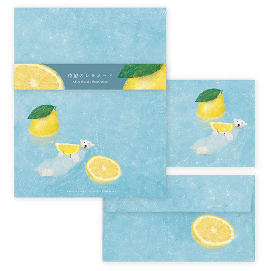 Letter set Polar Bear & Lemon