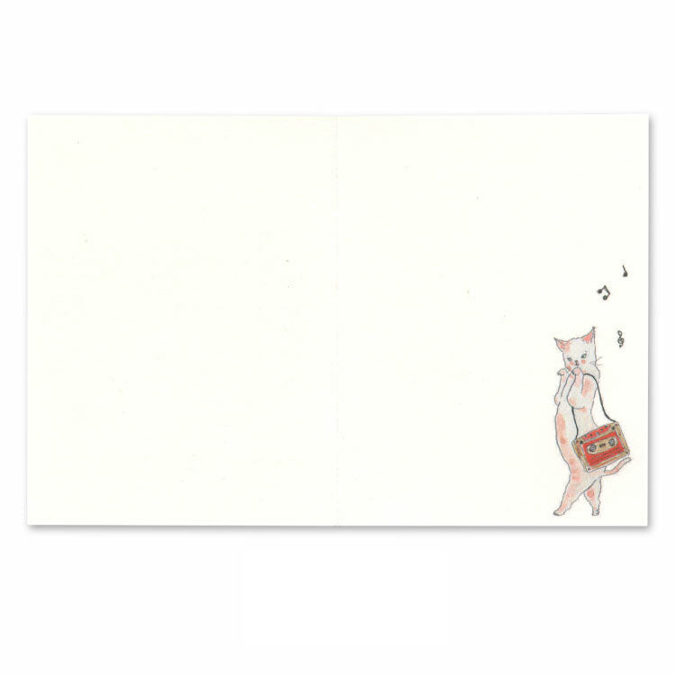 Birthday Mini Card Cat