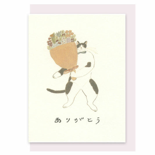 Mini Card Cat Shoichiro Tobimatsu