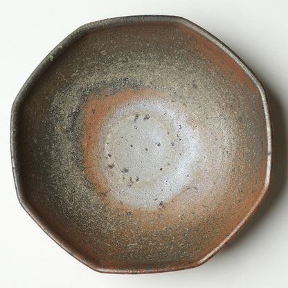 Keiji Tanaka Octagon Bowl Large Nanban Woodfired