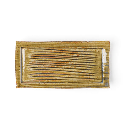 Ryutagama Taki Nakazato Karatsu Rectangle Plate