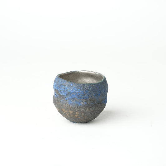 Yusuke Wakasa Guinomi Sake Cup with Platinum