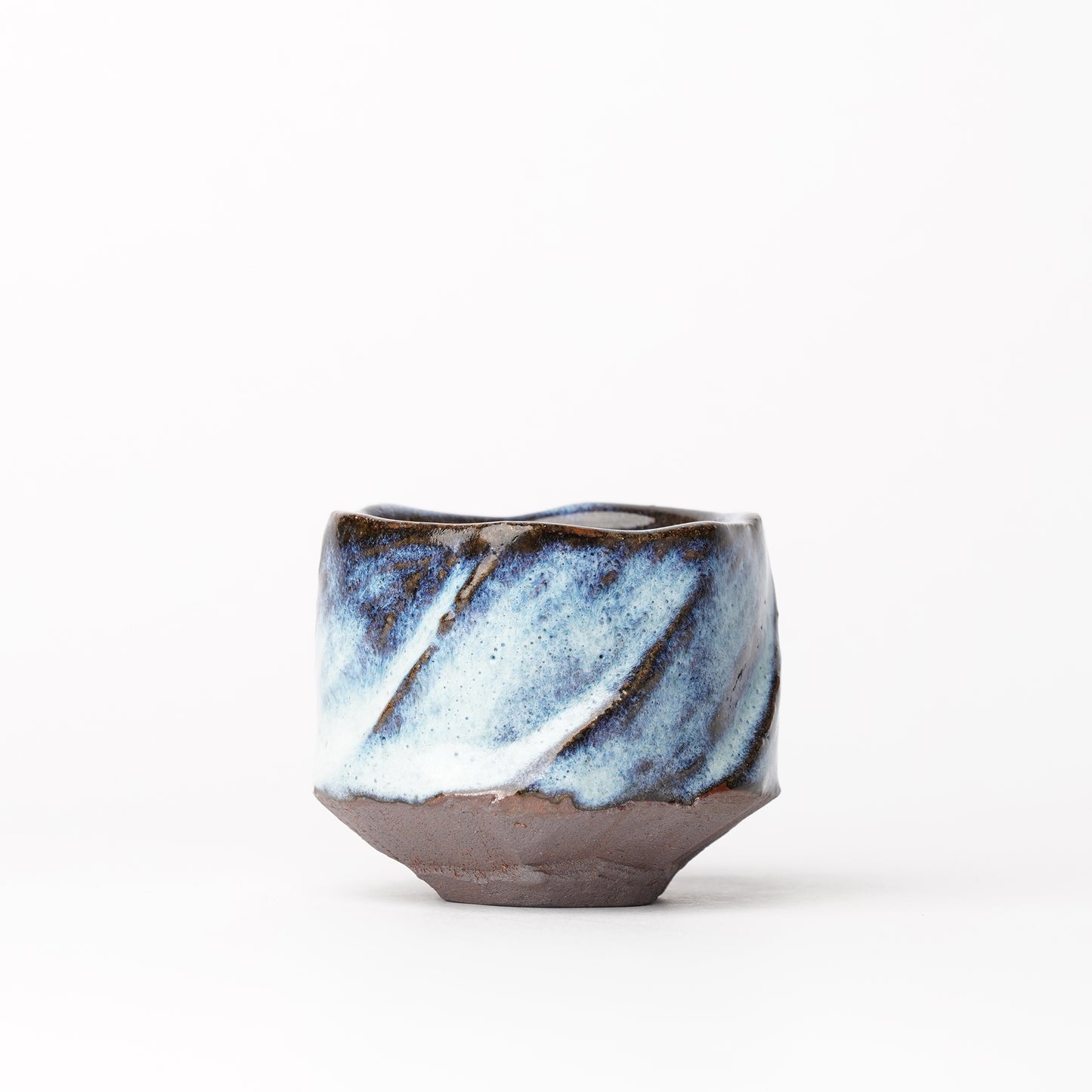 Aoi Watanabe Guinomi Sake Cup Namako-Glaze