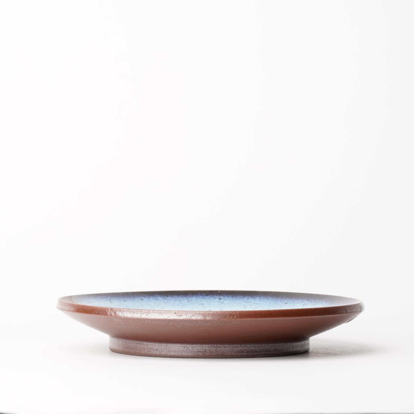 Aoi Watanabe Crescent Moon Plate M Namako-Glaze