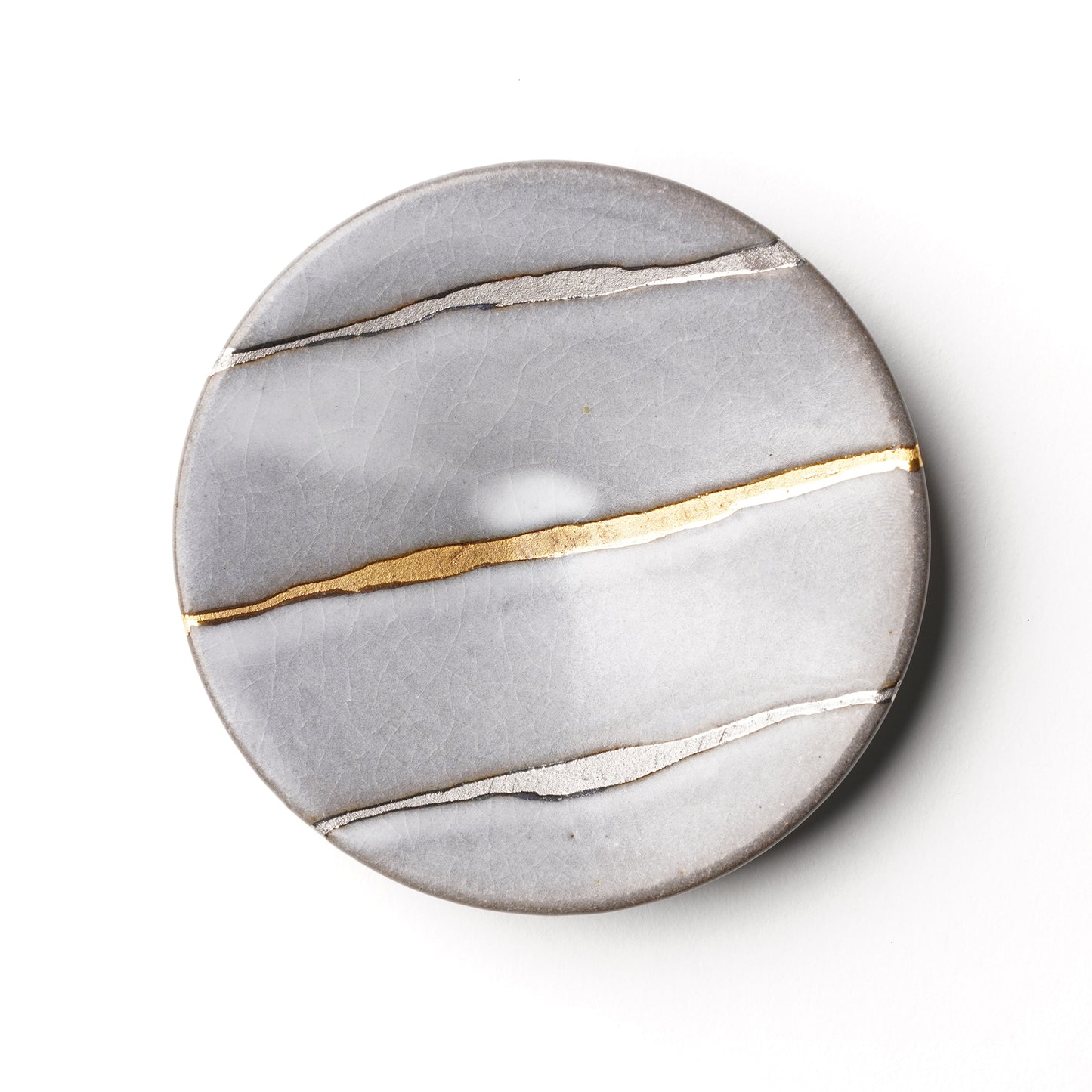 Aoi Watanabe Mini Plate with Silver Gold