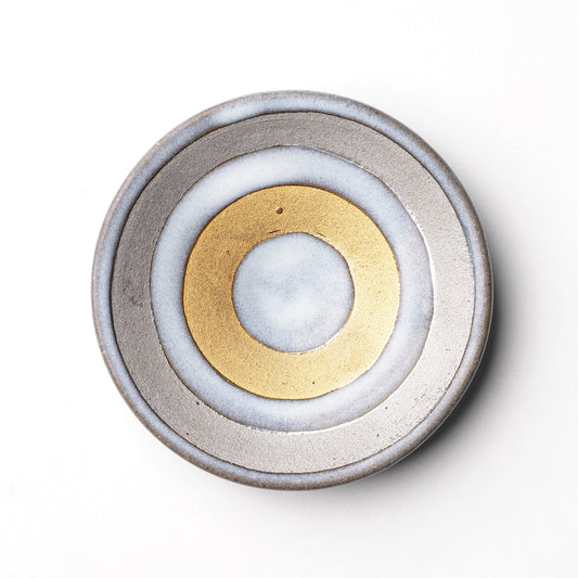 Aoi Watanabe Mini Plate with Silver Gold