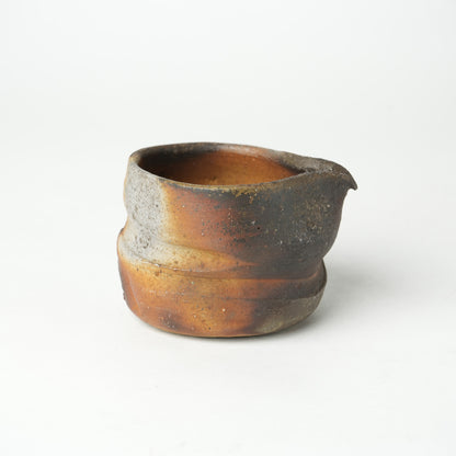 Ichiro Mori Katakuchi Sake Server Bizen Woodfired