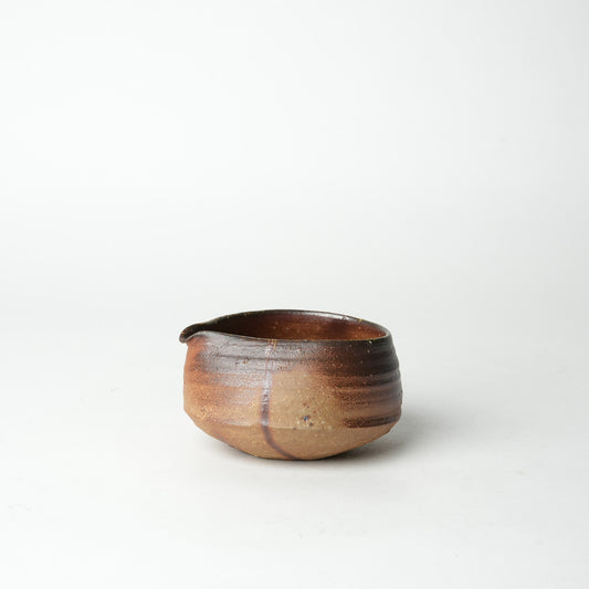 Ichiro Mori Katakuchi Sake Server Bizen Woodfired