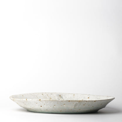 Mino Woodfired Exhibition Eihi Go Large Plate Kohiki