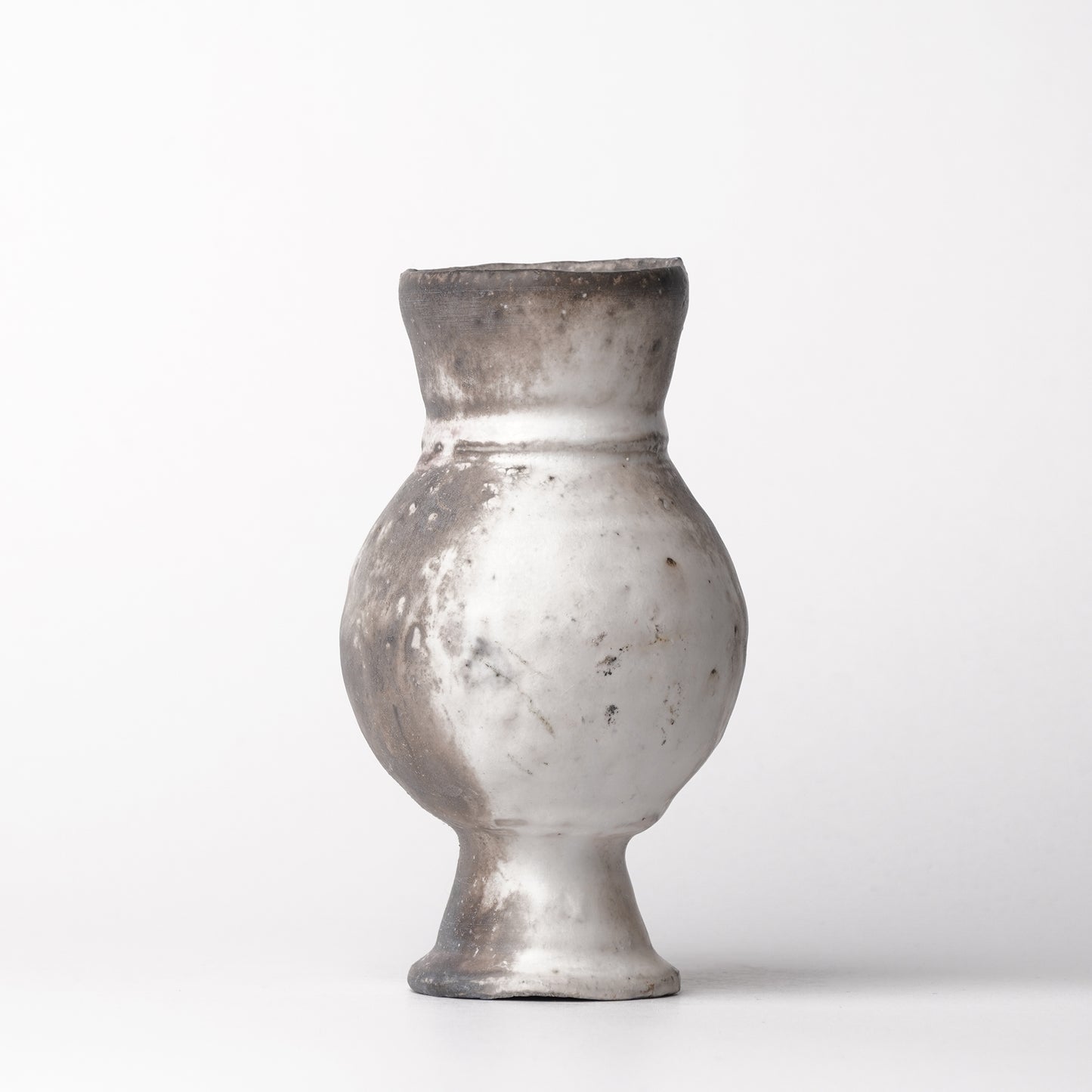 Mino Woodfired Exhibition Eihi Go Flower Vase Kohiki