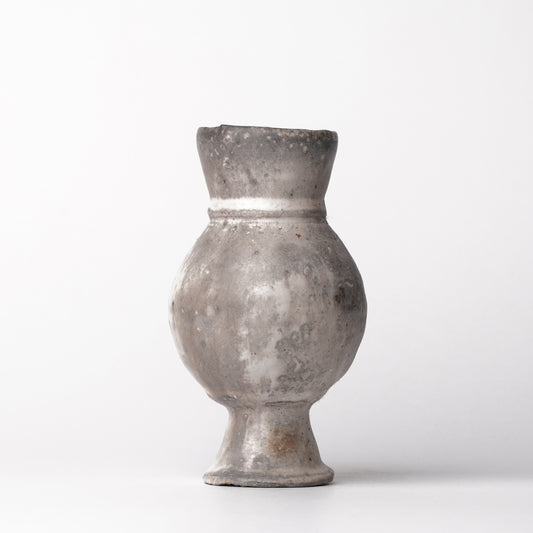 Mino Woodfired Exhibition Eihi Go Flower Vase Kohiki