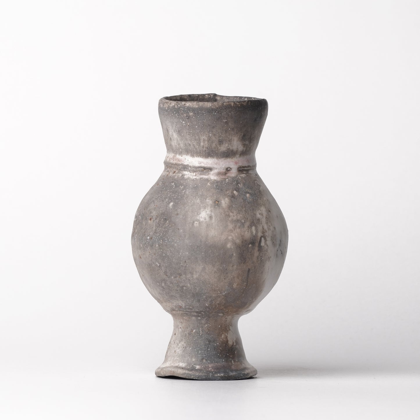 Mino Woodfired Exhibition Eihi Go Flower Vase Kohiki