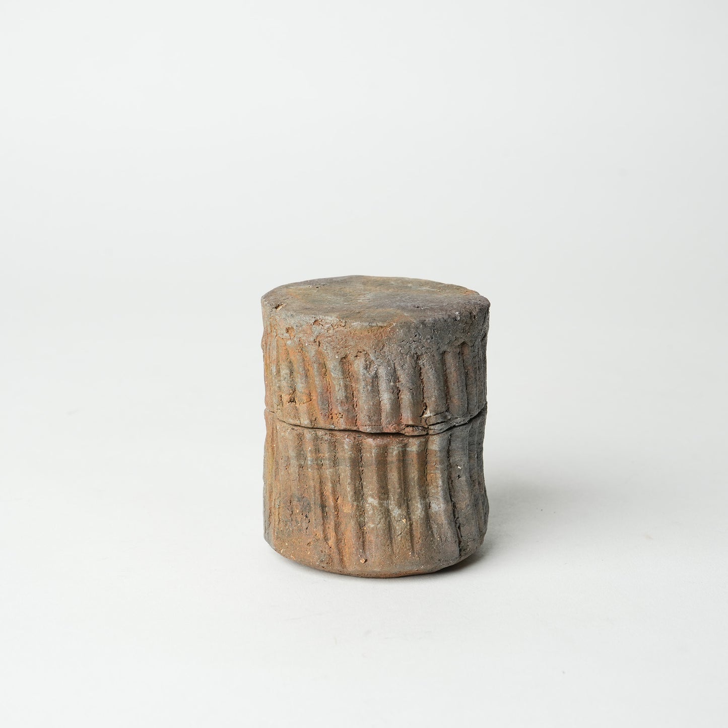 Ichiro Mori Futamono Container Bizen Woodfired