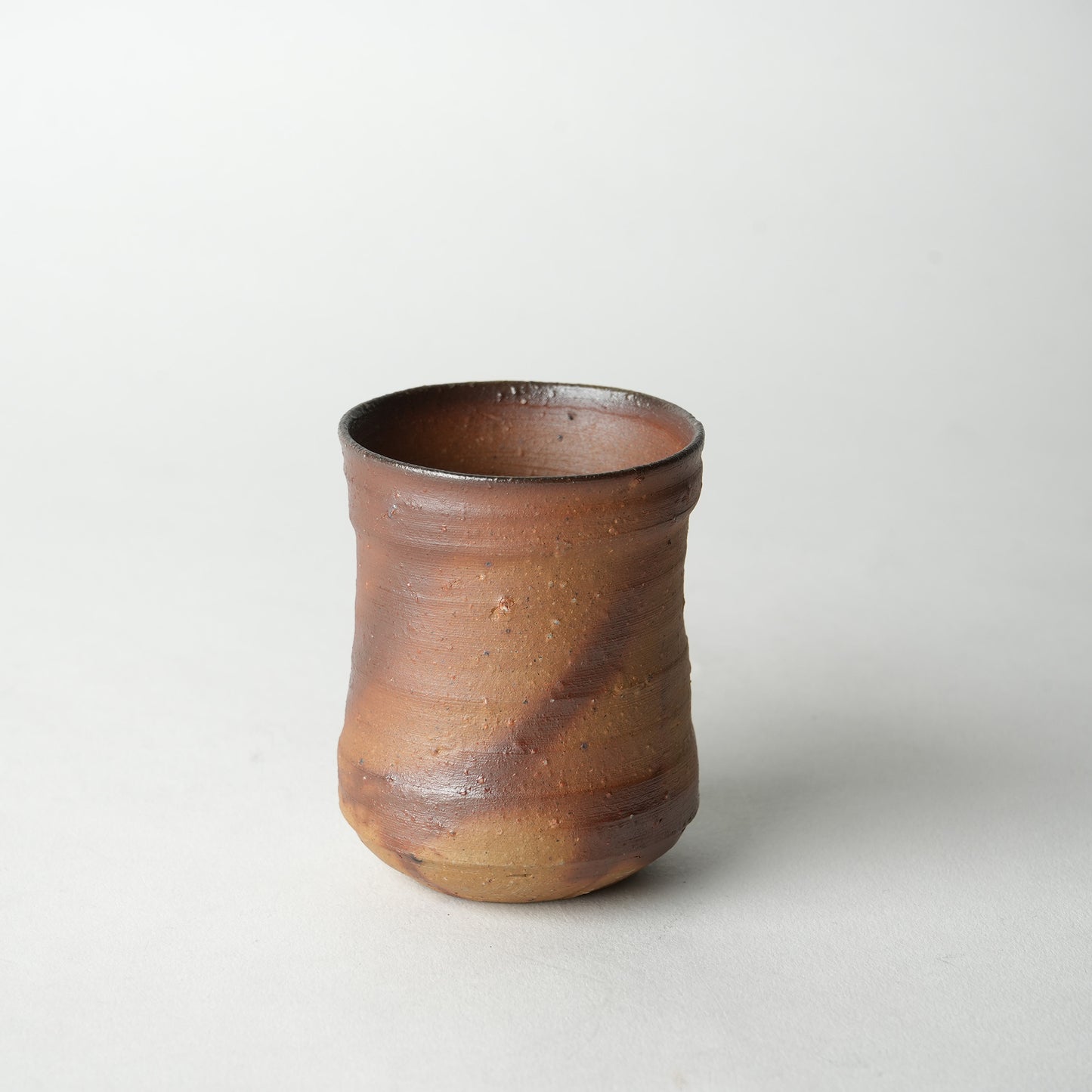 Ichiro Mori Yunomi Tea Cup Bizen Woodfired