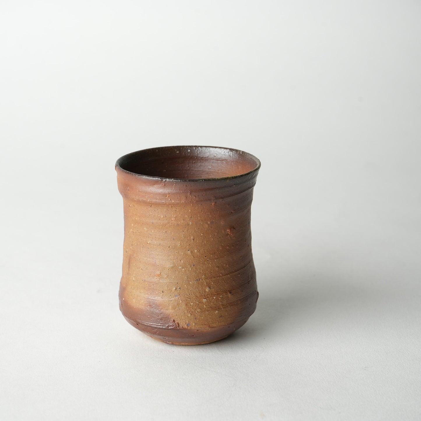 Ichiro Mori Yunomi Tea Cup Bizen Woodfired