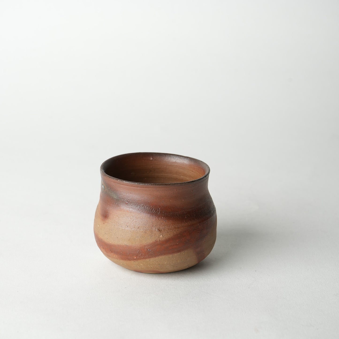 Ichiro Mori Yunomi Tea Cup Bizen Woodfired