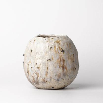 Mino Woodfired Exhibition Chiharu Oguro Flower Vase