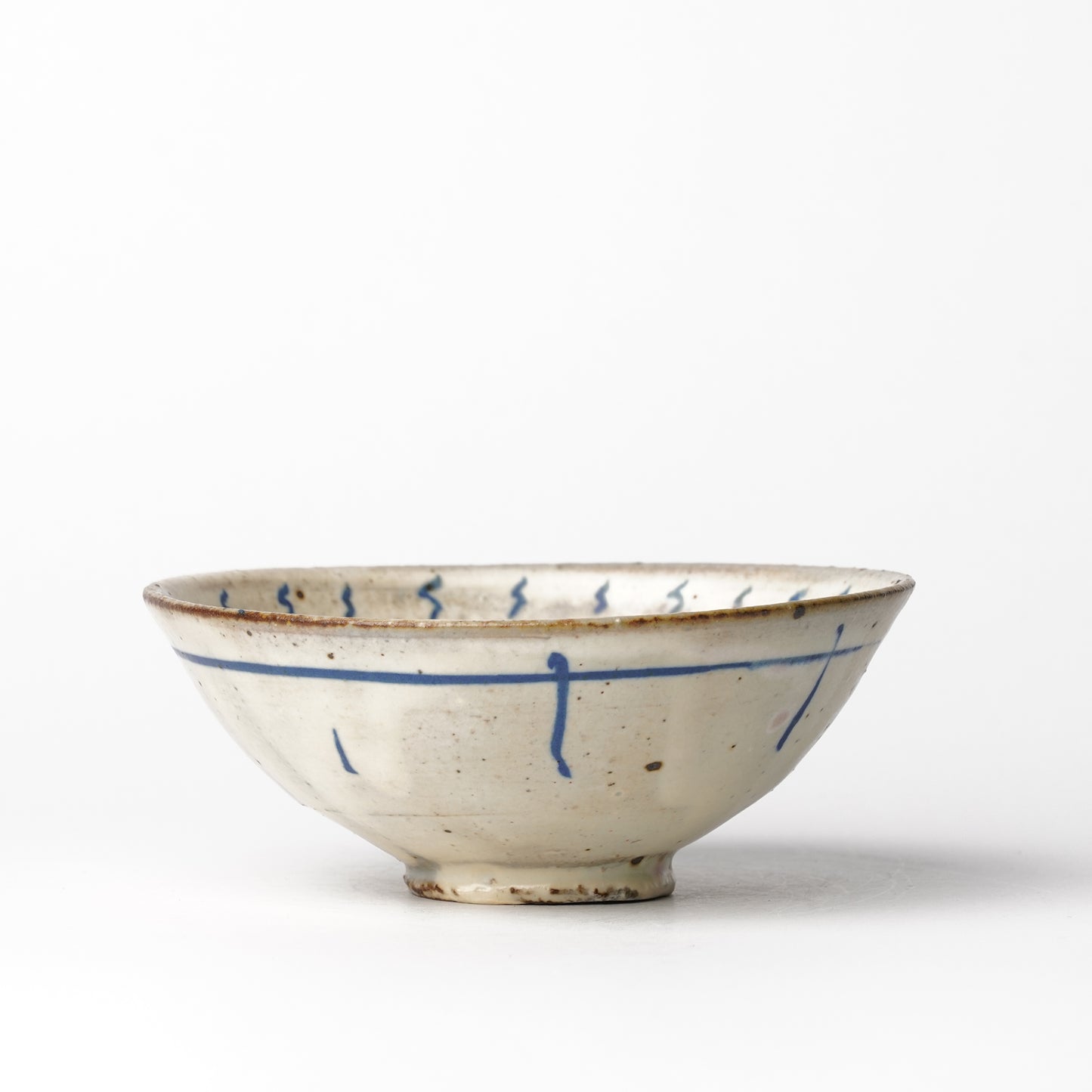 Mino Woodfired Exhibition Arata Osumi Rice Bowl Kohiki