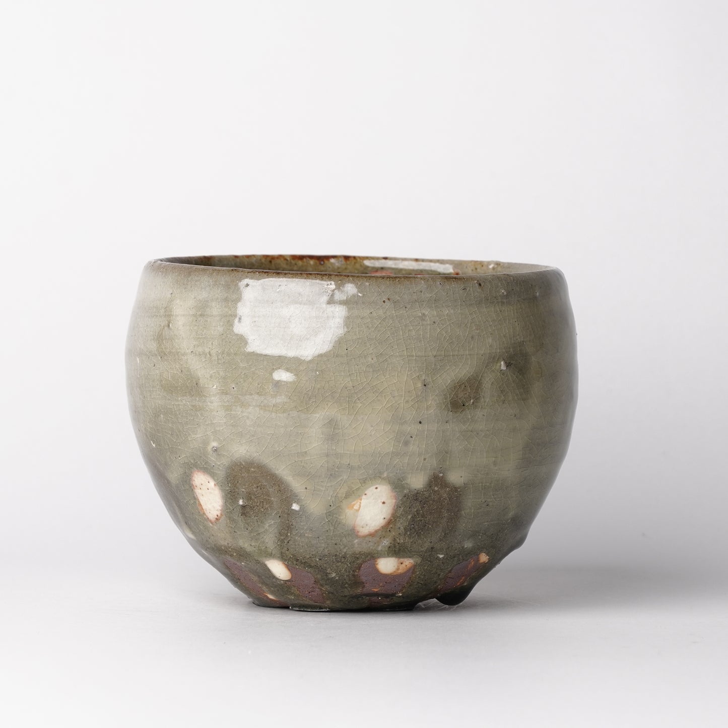 Mino Woodfired Exhibition Arata Osumi Bowl Matcha Ash Glaze