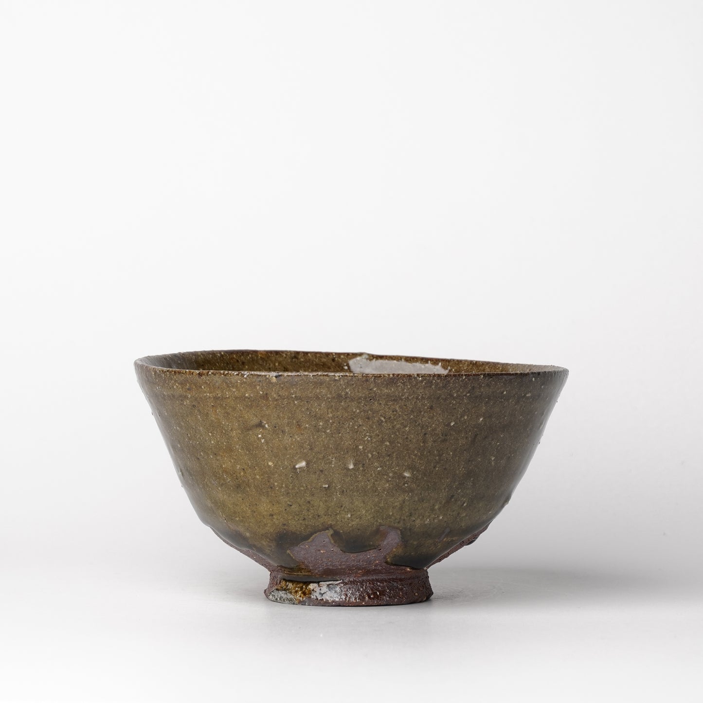 Mino Woodfired Exhibition Arata Osumi Matcha Bowl Ash Glaze