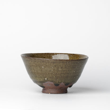 Mino Woodfired Exhibition Arata Osumi Matcha Bowl Ash Glaze