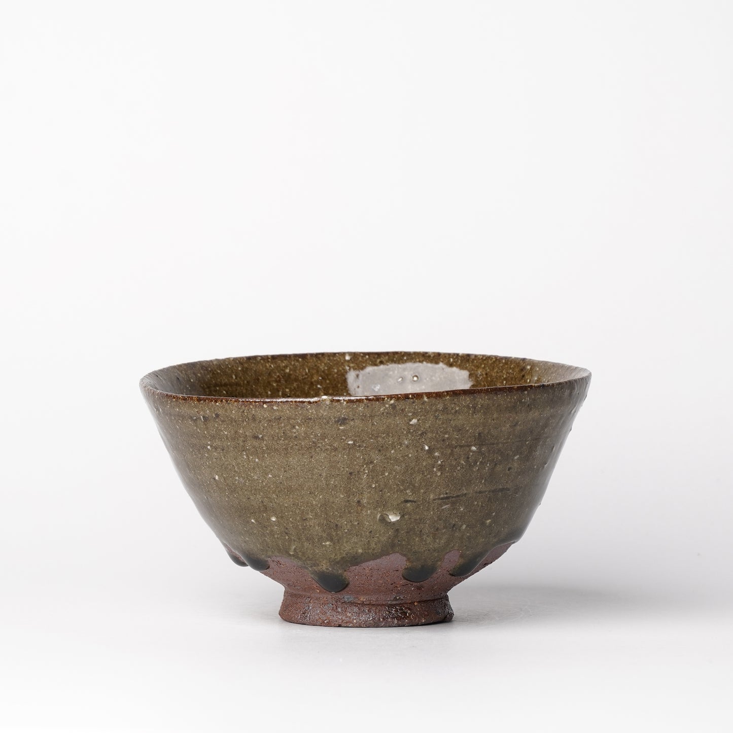 Mino Woodfired Exhibition Arata Osumi Matcha Bowl Ash Glaze