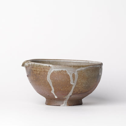 Mino Woodfired Exhibition Arata Osumi Katakuchi Bowl Glaze