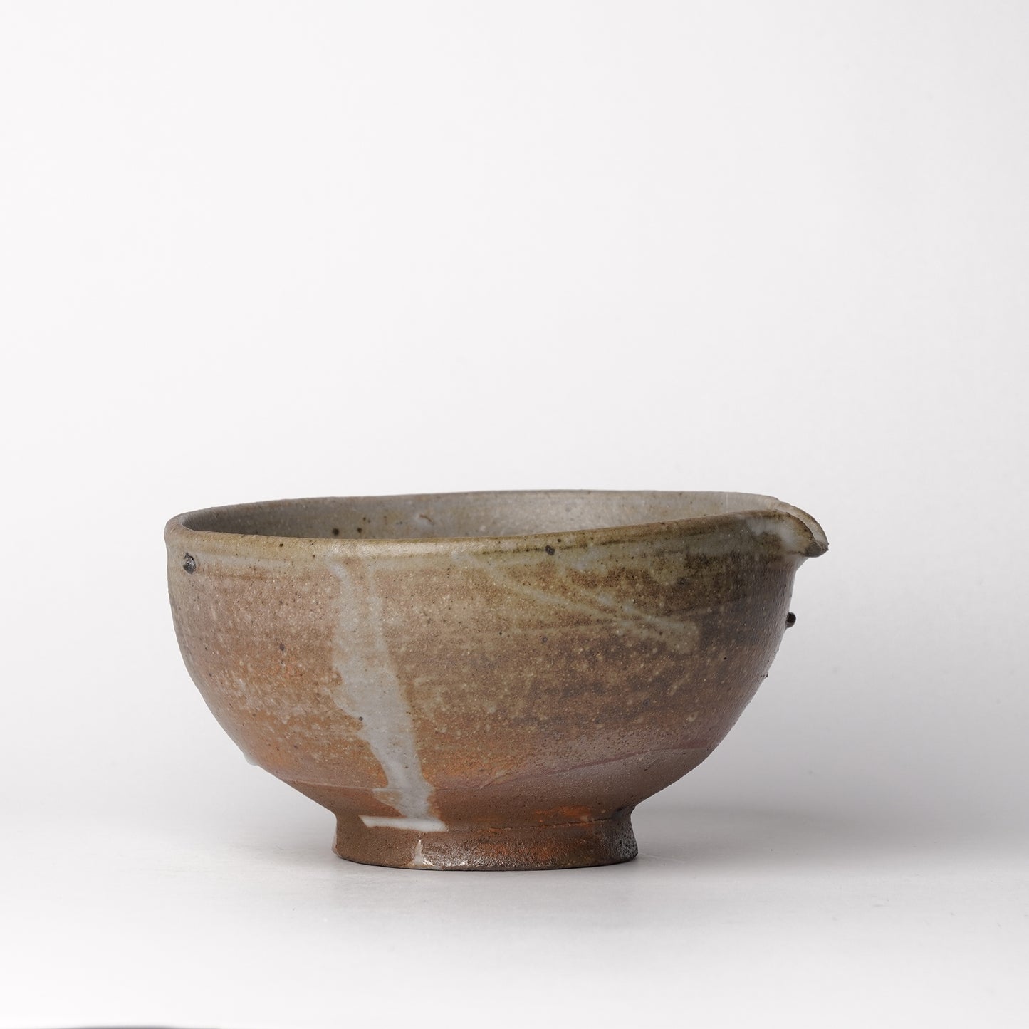 Mino Woodfired Exhibition Arata Osumi Katakuchi Bowl Glaze