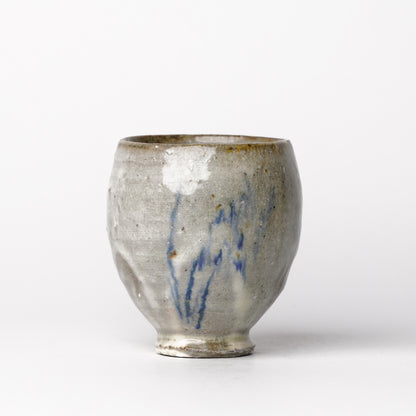 Mino Woodfired Exhibition Arata Osumi Yunomi Tea Cup Kohiki