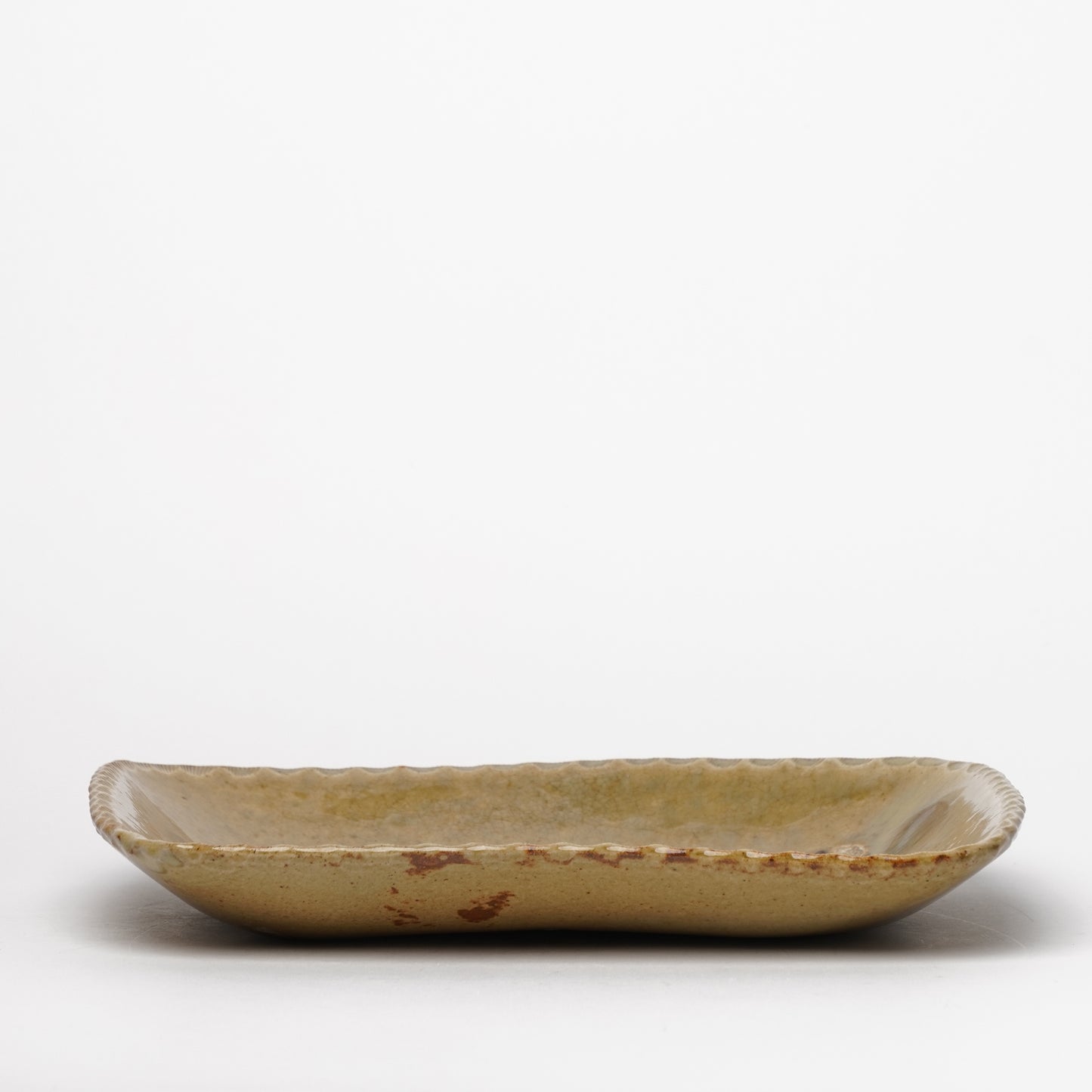 Mino Woodfired Exhibition Taro Tanaka Rectangle Plate