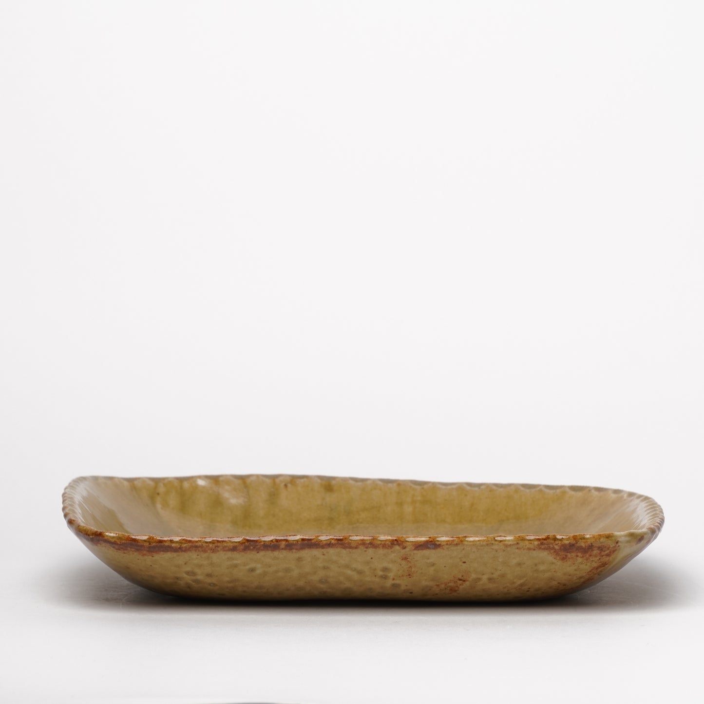 Mino Woodfired Exhibition Taro Tanaka Rectangle Plate