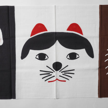 Lucky Cat Tenugui towel