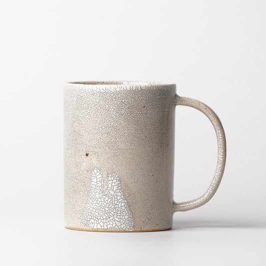 Hyouzangama Kairagi Crackle Glaze Mug