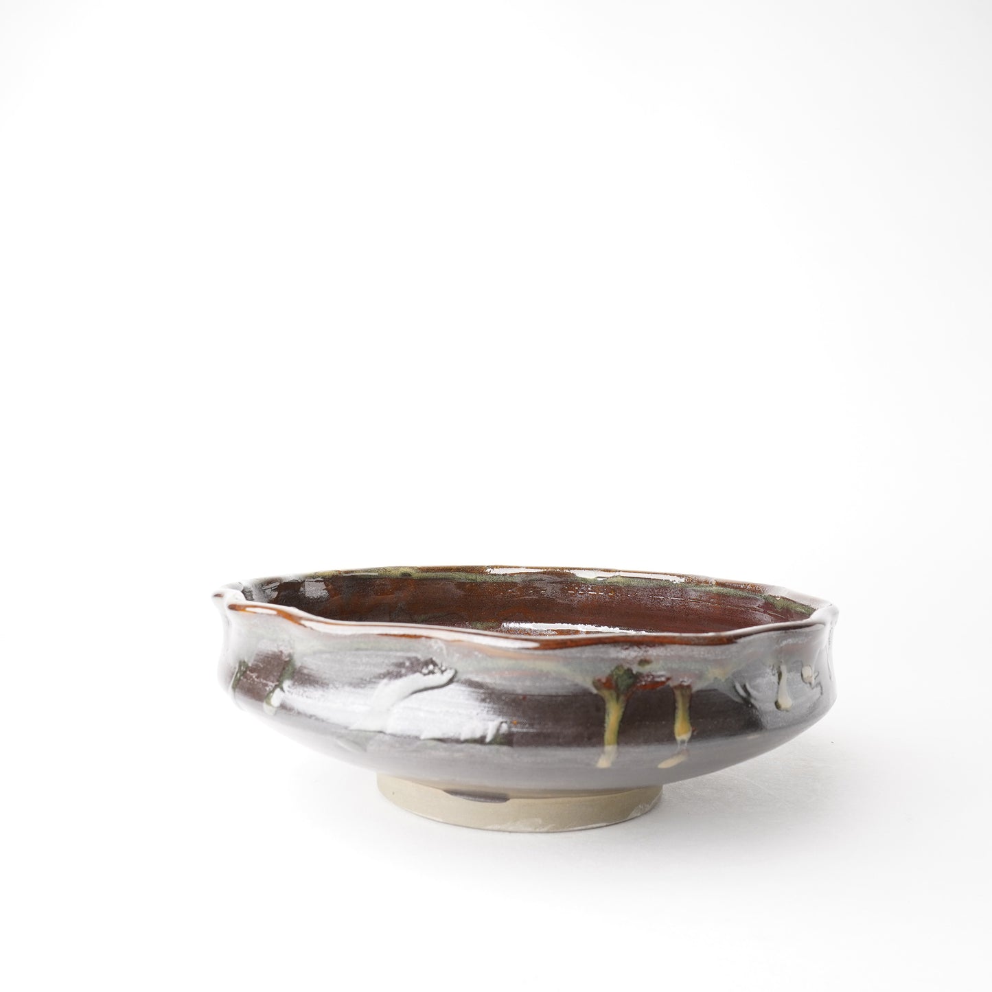 Onta-yaki Rinka Flower Shaped Bowl