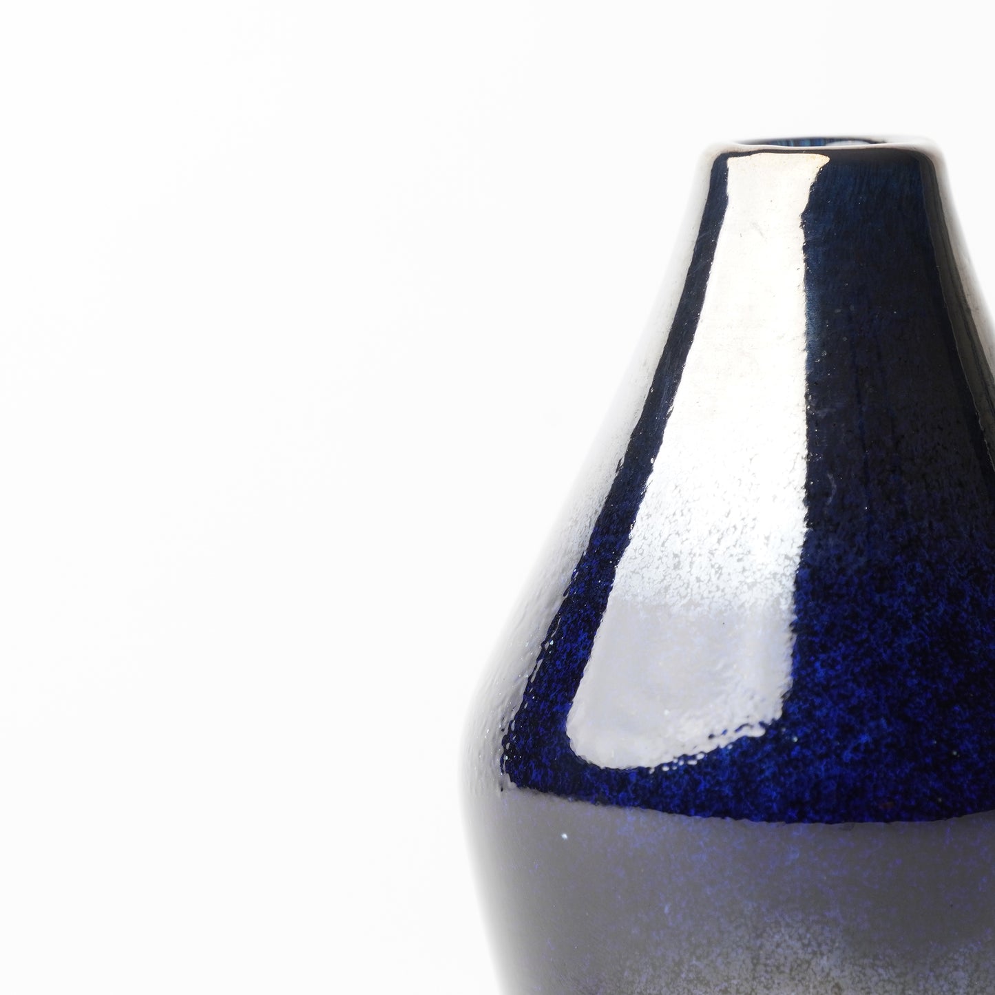 Ota Glass Lab Vase Blue S