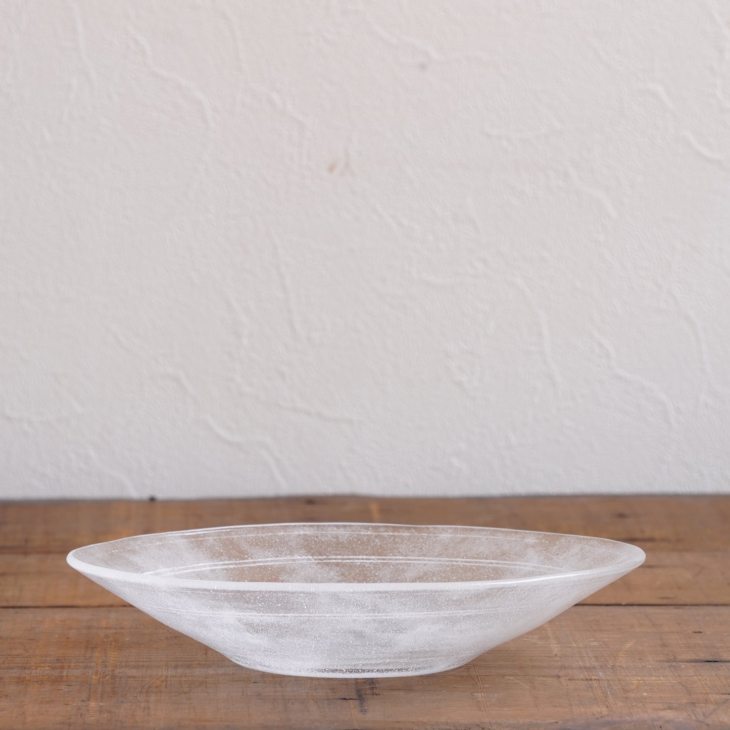 Ota Glass Lab Large Bowl White