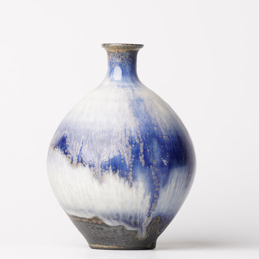 Nobuhito Nakaoka Colored Ash Glaze Vase