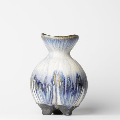 Nobuhito Nakaoka Colored Ash Glaze Vase