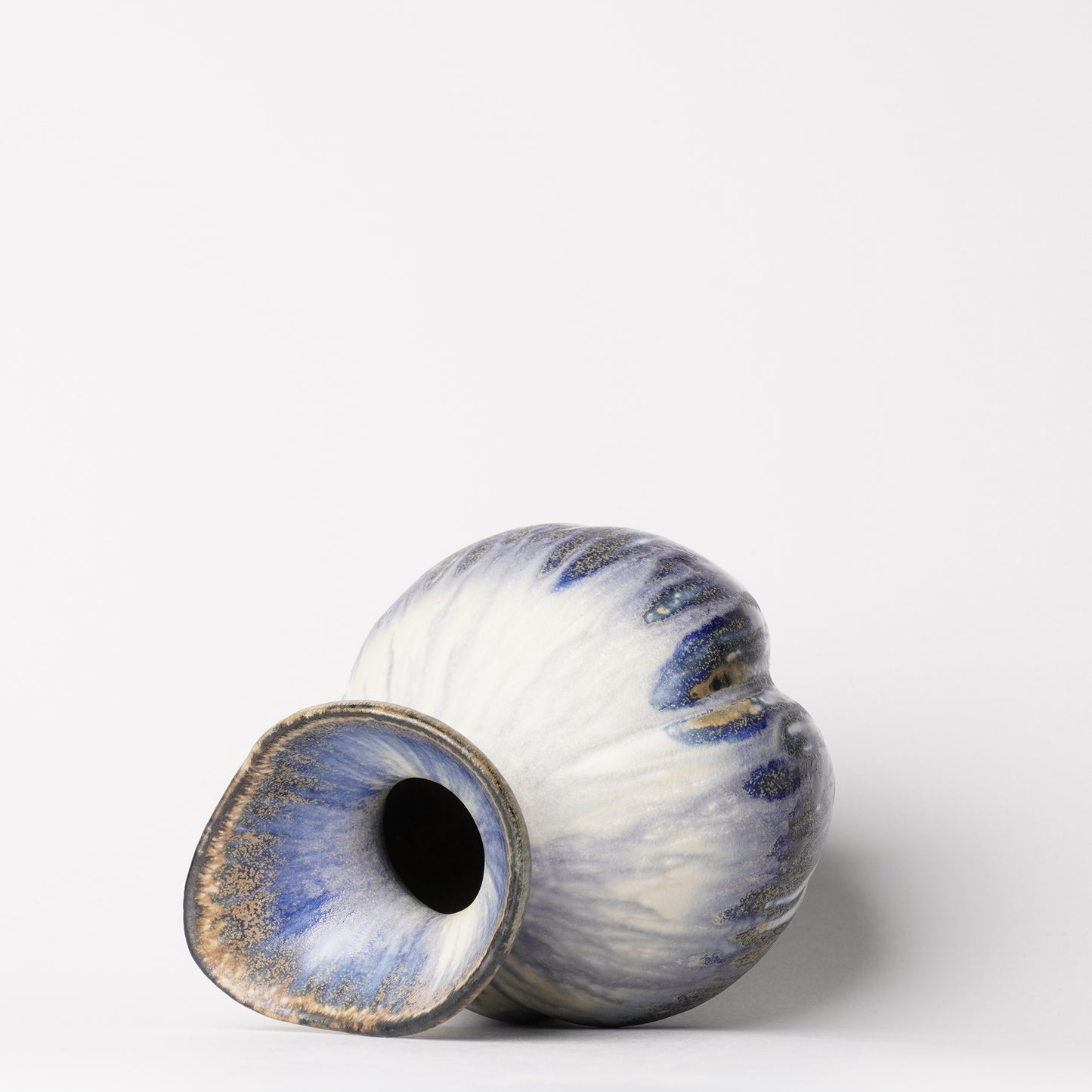 Nobuhito Nakaoka Colored Ash Glaze Vase