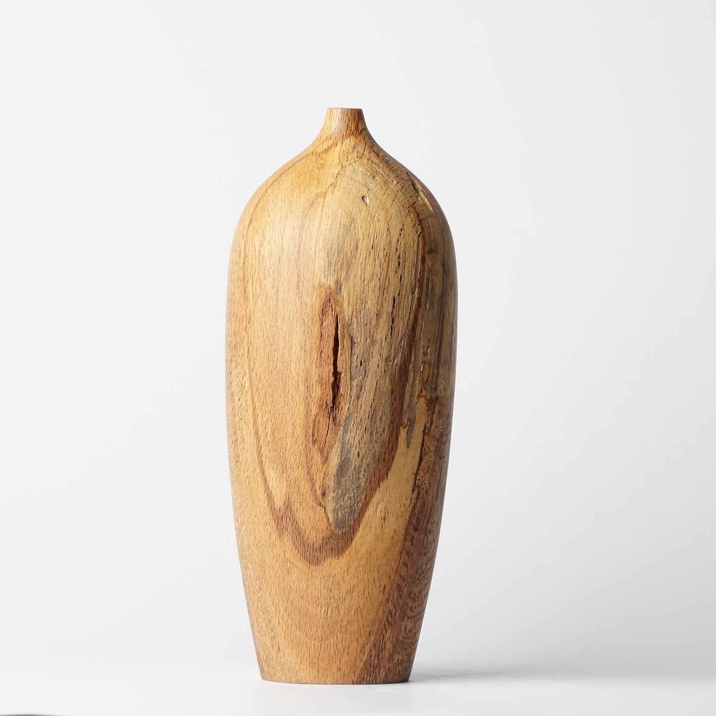 Yuzo Komada Oak Wood Vase