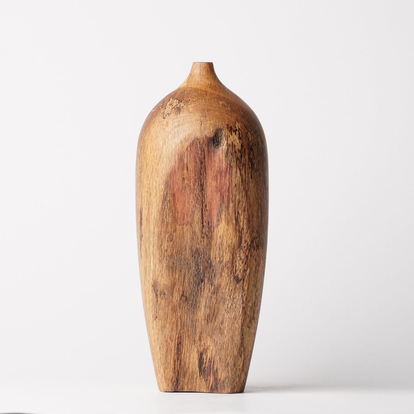 Yuzo Komada Oak Wood Vase