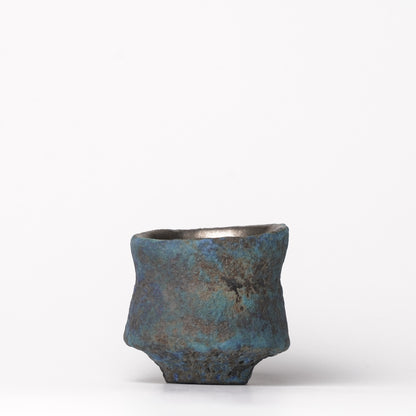 Yusuke Wakasa Guinomi Sake Cup with Platinum