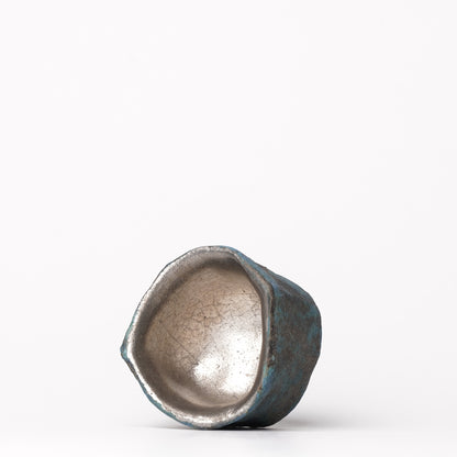 Yusuke Wakasa Guinomi Sake Cup with Platinum