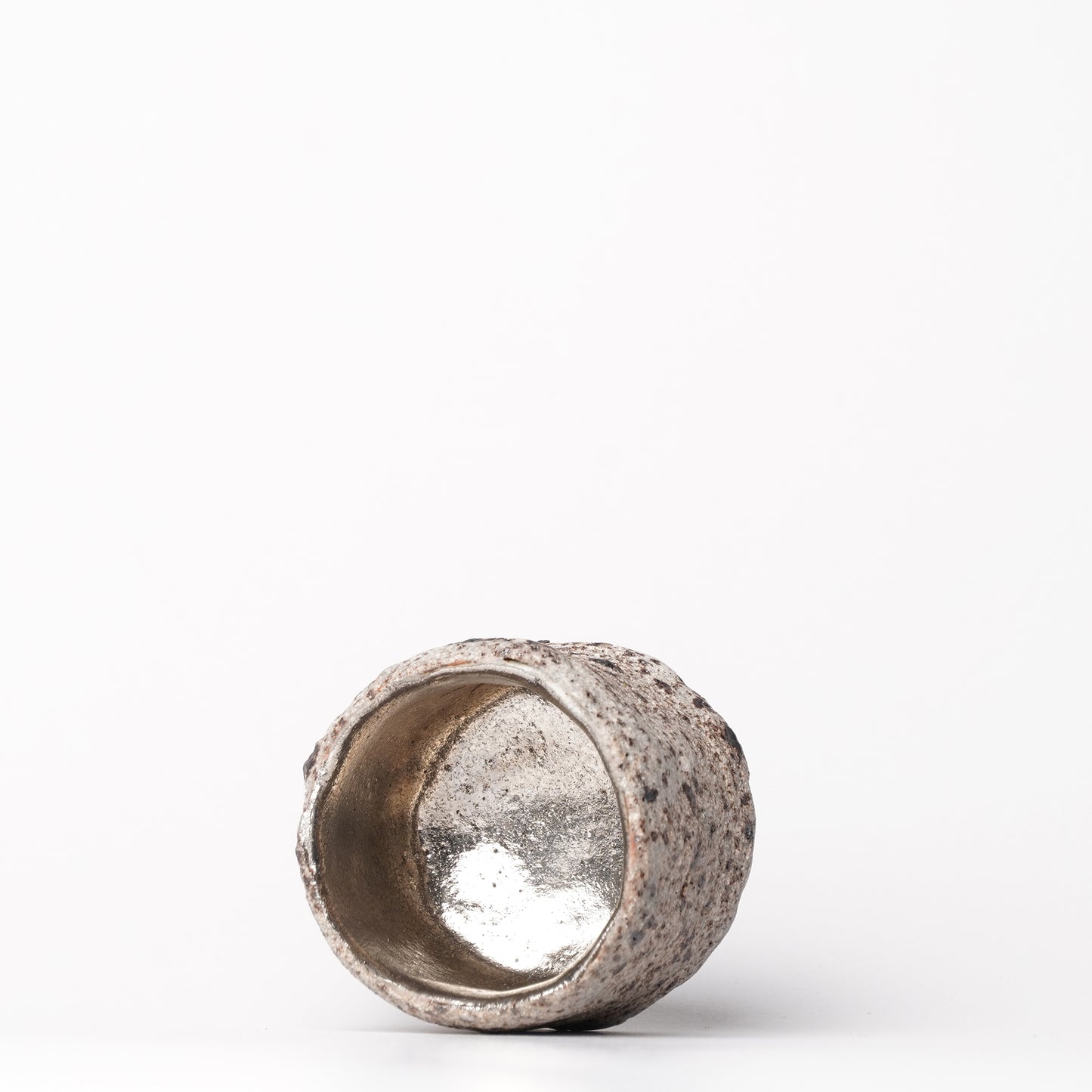 Yusuke Wakasa Guinomi Sake Cup with Platinum