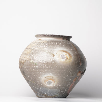 Shikamaru Takeshita Vase Porcelain Wood Fired