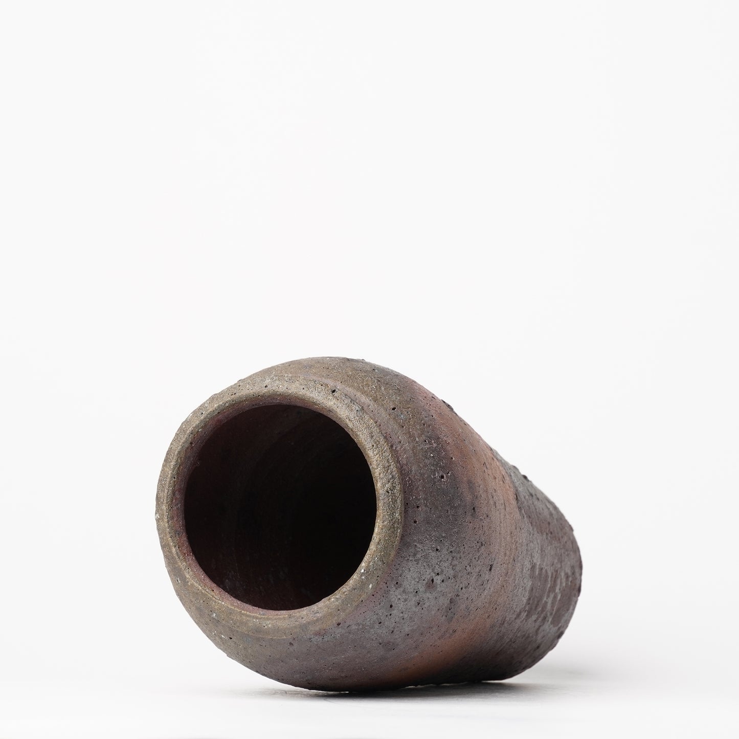 Shikamaru Takeshita Vase Nanban Yakishime Wood Fired