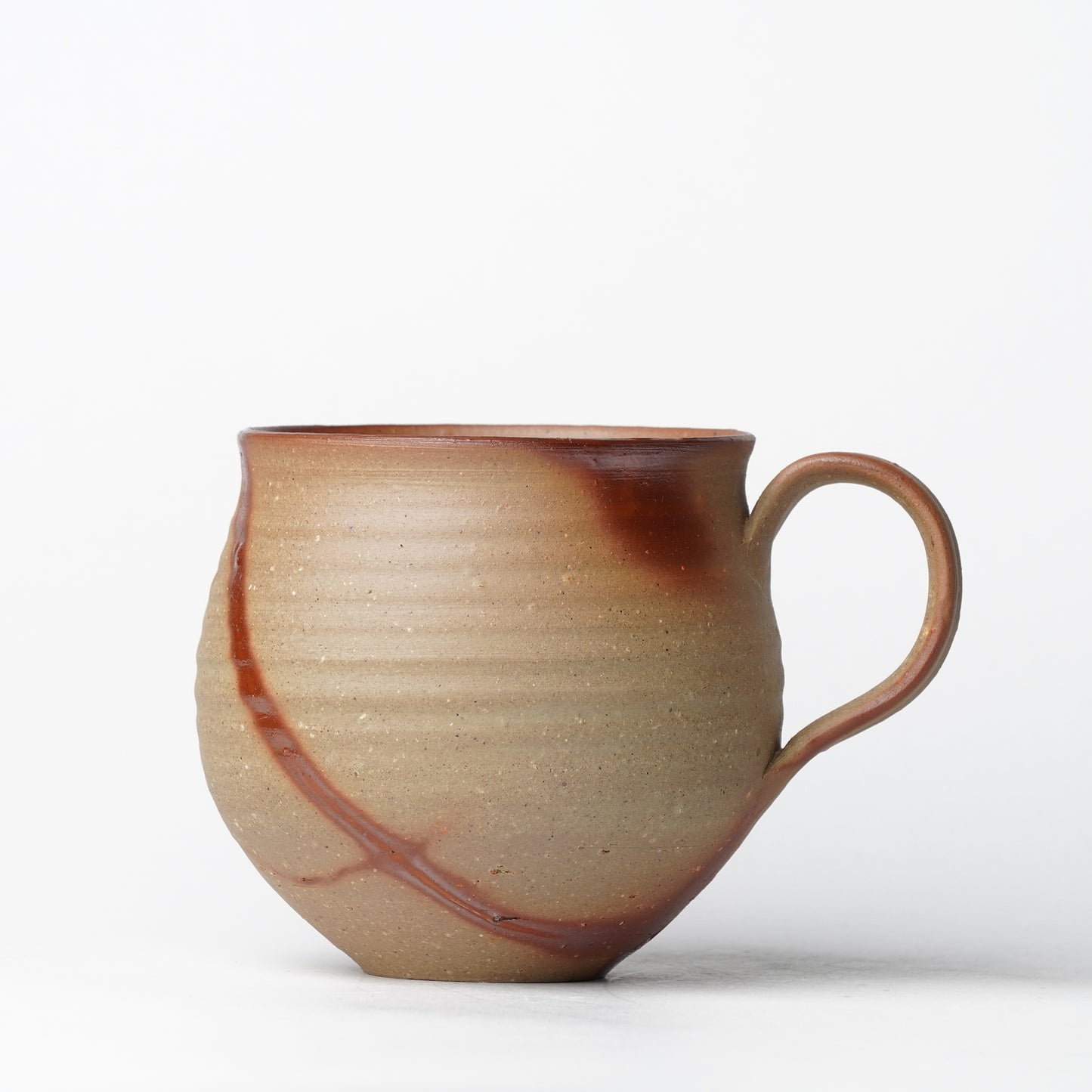 Ichiro Mori Large Mug Bizen Woodfired